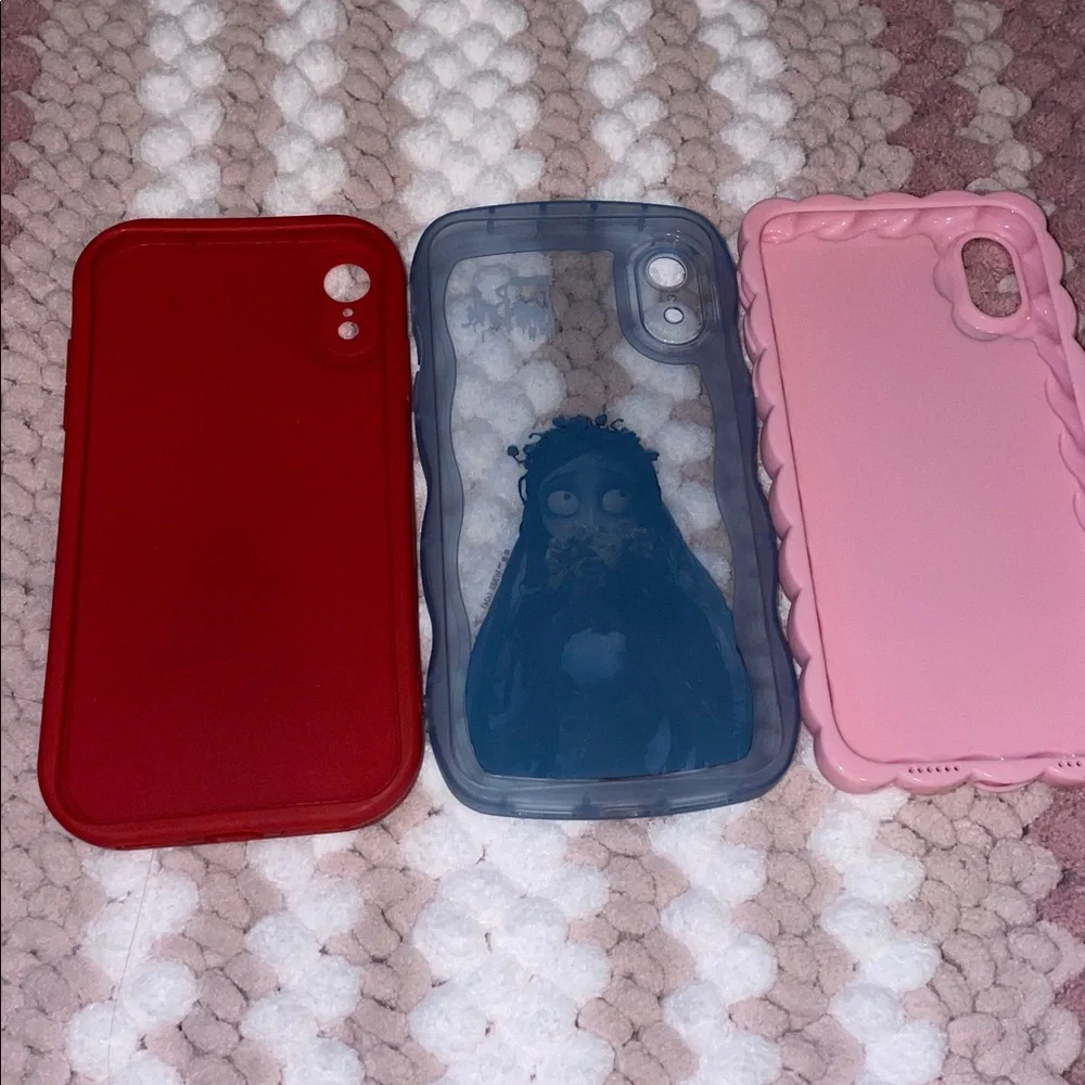 3x silicone iPhone 12 PLUS cases !!!